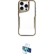 Uravas Store Ieg™ Iphone 16 Pro Kılıf Akış Çizgi Koleksiyonu - Siyah 3D Antistatik Seramik Nano Ekran Koruyucu