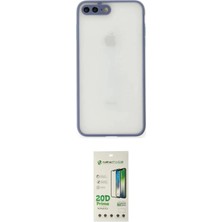 Uravas Store Ieg™ Iphone 7 Plus Kılıf Ahenk Çizgi Serisi - Siyah 20D Premium Cam Ekran Koruyucu