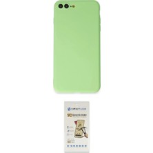 Uravas Store Ieg™ Iphone 7 Plus Kılıf Kozmos Yansıma Özel Seri - Beyaz Mat Seramik Nano Ekran Koruyucu