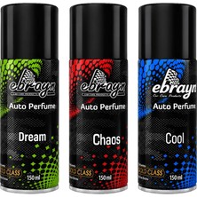 Ebrayn Gold Class Auto Perfume Konsantre Araç Parfümü 150 ml - 3 Farklı Koku Seçeneği