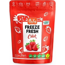 Pol's Freeze Fresh Çilek 15 gr (4 Adet)