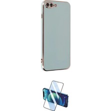 Uravas Store Ieg™ Iphone 7 Plus Kılıf Yankı Serisi - Siyah 3D Antistatik Cam Ekran Koruyucu