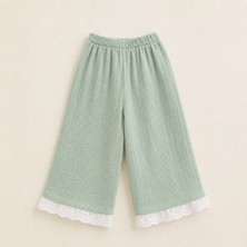 Ozzy Kids Kız Çocuk Müslin Pantolon