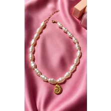 Sun Jewellery Nautilus Barok Inci Kolye