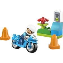 LEGO DUPLO Kasabası Mavi Polis Motosikleti 10471 (3 Adet)