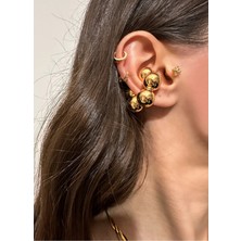 OkkoStore Top Top Büyük Earcuff Kıkırdak Küpesi