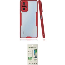 Uravas Store Ieg™ Redmi Note 10 Pro Kılıf Atlas Asil Serisi - Siyah 20D Premium Cam Ekran Koruyucu