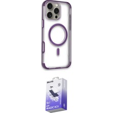 Uravas Store Ieg™ Iphone 14 Pro Max Kılıf Eksen Klasik Koleksiyonu - Siyah Bilvis 5ın1 5d Magic Hayalet Cam Ekra