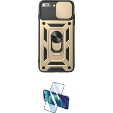 Uravas Store Ieg™ Iphone 7 Plus Kılıf Ahenk Klasik - Siyah 3D Antistatik Seramik Nano Ekran Koruyucu
