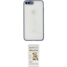 Uravas Store Ieg™ Iphone 7 Plus Kılıf Ahenk Çizgi Serisi - Siyah Mat Seramik Nano Ekran Koruyucu