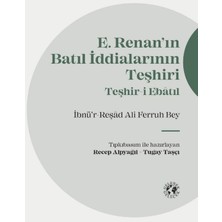 Gelenek Gelecek Yayınevi Renan’ın Batıl Iddialarının Teşhiri