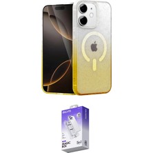 Uravas Store Ieg™ Iphone 11 Kılıf Eksen Minimal Özel Seri - Siyah Bilvis 5ın1 3D Magic Cam Ekran Koruyucu