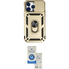 Uravas Store Ieg™ Iphone 14 Pro Max Kılıf Ahenk Klasik - Şeffaf Royal Nano Ekran Koruyucu