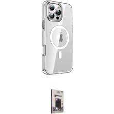 Uravas Store Ieg™ Iphone 16 Pro Kılıf Nova Doku - Siyah Bilvis Hayalet Cam Ekran Koruyucu