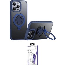 Uravas Store Ieg™ Iphone 16 Pro Max Kılıf Zirve Çizgi Prime - Siyah Bilvis 3x Ar Hd Cam Ekran Koruyucu