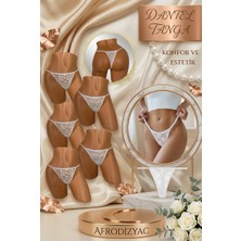 Afrodizyac 5'li Dantel Tanga