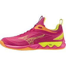 Mizuno Wave Luminous 3 Unisex Voleybol Ayakkabısı Pembe / Sarı