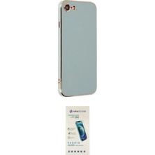 Uravas Store Ieg™ Iphone 7 Kılıf Yankı Serisi - Şeffaf Pasifik Cam Ekran Koruyucu