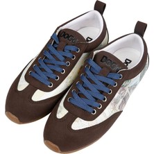 Dogo Kadın Vegan Deri Bej Sneakers - Ink And Pictures Tasarım