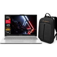 Asus Vivobook Go 15 Ryzen 5 7520U 8gb 2tb SSD 15.6" Fhd Freedos E1504FA-BQ4463 A5 Notebook + Çanta