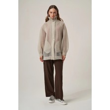 Ftz Women Kadın File Kap  Beige 31399