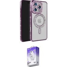 Uravas Store Ieg™ Iphone 16 Pro Max Kılıf Zirve Doku Prime - Siyah Bilvis 5ın1 3D Magic Cam Ekran Koruyucu