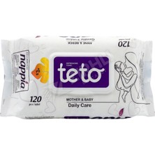 4 Adet Tetq Islak Havlu 120'LI