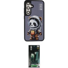 Uravas Store Ieg™ Galaxy S24 Plus Kılıf Siluet Modern Özel Seri - Siyah 360 Mat Full Body Arka Koruyucu