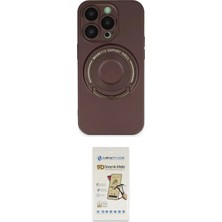 Uravas Store Ieg™ Iphone 14 Pro Kılıf Eksen Klasik Prime - Siyah Mat Seramik Nano Ekran Koruyucu