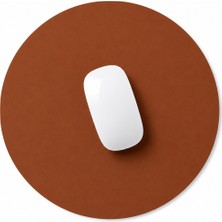 Microcase Oval Tasarım Bilgisayar Laptop Deri Mouse Pad AL5590