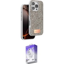 Uravas Store Ieg™ Iphone 16 Pro Max Kılıf Vadi Klasik Serisi - Siyah Bilvis 5ın1 3D Magic Cam Ekran Koruyucu