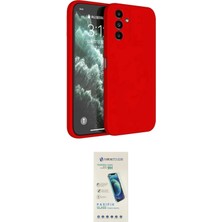Uravas Store Ieg™ Galaxy S23 Fe Kılıf Kozmos Yansıma Özel Seri - Şeffaf Pasifik Cam Ekran Koruyucu