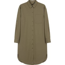 İpekyol Tek cepli poplin elbise IS1260002588022