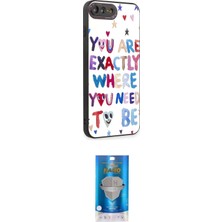 Uravas Store Ieg™ Iphone 7 Plus Kılıf Odak Klasik Serisi - Şeffaf Royal Nano Ekran Koruyucu