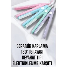 Techugo Kompakt ve Hafif: Elektriklenme Karşıtı Mini Saç Düzleştirici