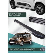 Yerli Fiat Doblo 2010-2022 Model Kısa Şase Alüminyum Yan Basamak