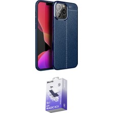 Uravas Store Ieg™ Iphone 15 Pro Kılıf Doruk Klasik Özel Seri - Siyah Bilvis 5ın1 5d Magic Hayalet Cam Ekran Koru
