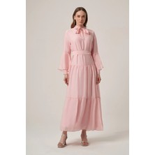 Ftz Women Kadın Helena Elbise  Pembe 31408