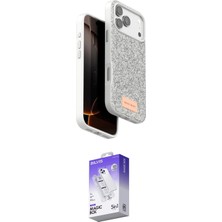 Uravas Store Ieg™ Iphone 17 Pro Kılıf Vadi Klasik Serisi - Siyah Bilvis 5ın1 3D Magic Cam Ekran Koruyucu