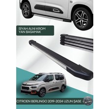 Yerli Cıtroen Berlingo 2019-2024 Model Uzun Şase Alüminyum Yan Basamak