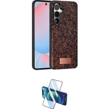 Uravas Store Ieg™ Galaxy S24 Plus Kılıf Vadi Klasik Serisi - Siyah 3D Antistatik Cam Ekran Koruyucu