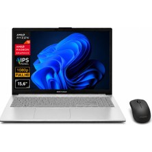 Asus Vivobook Go 15 Ryzen 5 7520U 8gb 1tb SSD 15.6" Fhd WIN11PRO E1504FA-BQ4463 A19 Notebook + Mouse