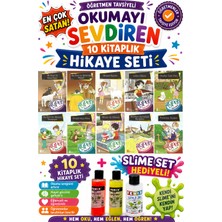 Ata Yayıncılık 2.sınıf Öğretmen Tavsiyeli Okumayı Sevdiren 32 Sayfa 10 Kitaplık Hikaye Seti-2 (Slime Set Hediyeli)