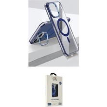 Uravas Store Ieg™ Iphone 15 Pro Kılıf Vadi Çizgi Özel Seri - Siyah Bilvis Hayalet Cam Ekran Koruyucu