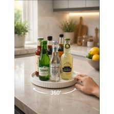 Pamit Toys 360 Derece Döner Tezgah Üstü Organizer/ Sunumluk /servis/buzdolabı,kiler Düzenleyici