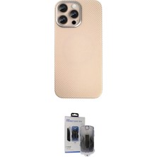 Uravas Store Ieg™ Iphone 15 Pro Max Kılıf Eksen Prime - Siyah Vanessa Magic Hayalet Cam
