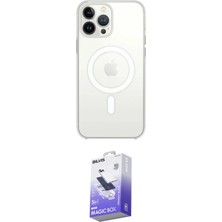 Uravas Store Ieg™ Iphone 14 Pro Max Kılıf Ahenk Yansıma Prime - Siyah Bilvis 5ın1 5d Magic Hayalet Cam Ekran Kor