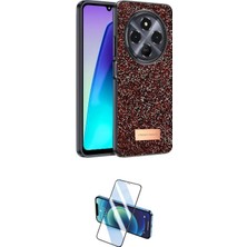 Uravas Store Ieg™ Redmi 14C Kılıf Vadi Klasik Serisi - Siyah 3D Antistatik Seramik Nano Ekran Koruyucu
