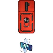 Uravas Store Ieg™ Redmi Note 8 Pro Kılıf Ahenk Klasik - Siyah 3D Antistatik Seramik Nano Ekran Koruyucu