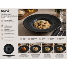 Bonnami Bonna Vesper Matt Banquet Çukur Tabak 28 cm 400 cc